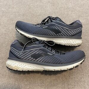 Brooks Ghost 12 Shoes Mens Size 8 Blue Mesh Road Running Sneakers 1103161D075
